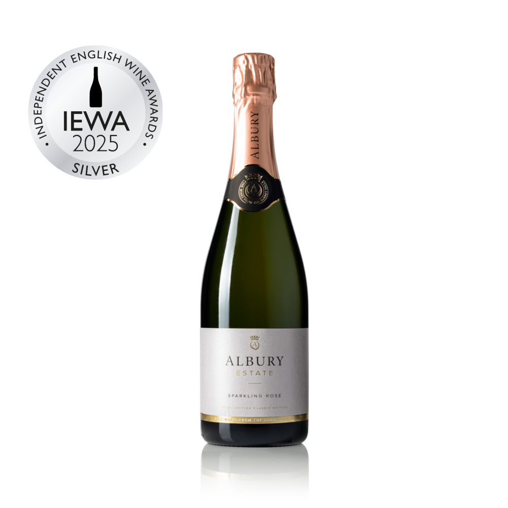 albury estate sparkling rosé silver iewa